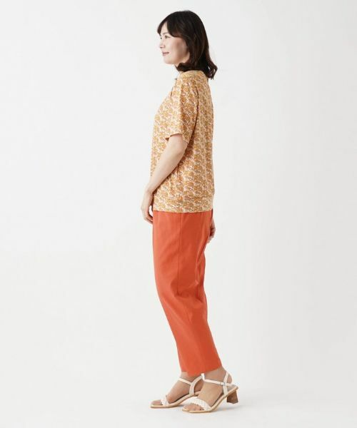 Leilian PLUS HOUSE / レリアンプラスハウス カットソー | プリント半袖カットソー | 詳細2