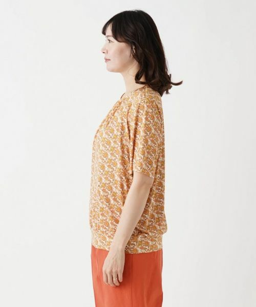 Leilian PLUS HOUSE / レリアンプラスハウス カットソー | プリント半袖カットソー | 詳細5