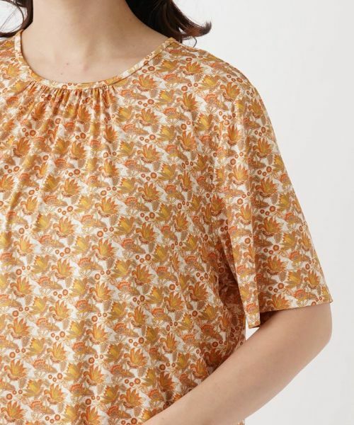 Leilian PLUS HOUSE / レリアンプラスハウス カットソー | プリント半袖カットソー | 詳細9