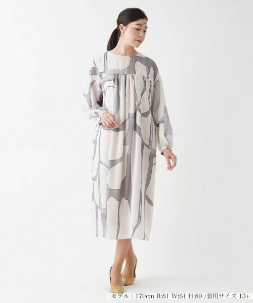 Leilian PLUS HOUSE / レリアンプラスハウス ドレス | ロングワンピース【BOURGE】 | 詳細7