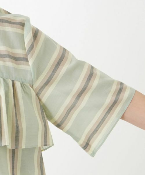 Leilian PLUS HOUSE / レリアンプラスハウス シャツ・ブラウス | 六分袖シャツブラウス【BOURGE】 | 詳細10