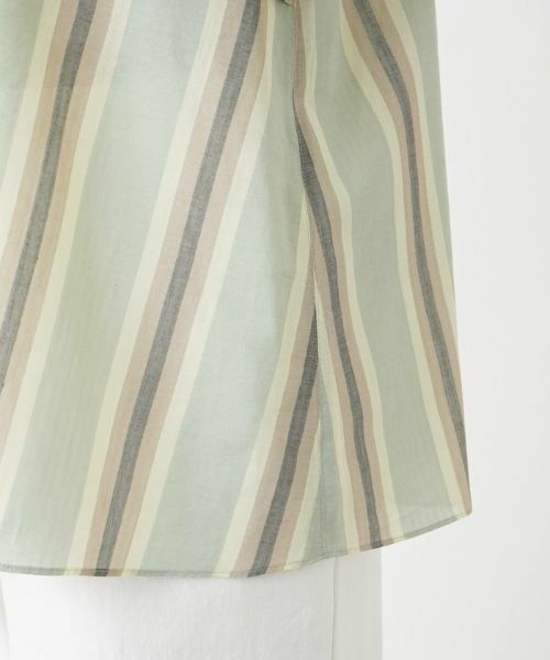 Leilian PLUS HOUSE / レリアンプラスハウス シャツ・ブラウス | 六分袖シャツブラウス【BOURGE】 | 詳細11