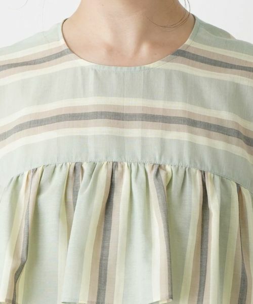 Leilian PLUS HOUSE / レリアンプラスハウス シャツ・ブラウス | 六分袖シャツブラウス【BOURGE】 | 詳細7