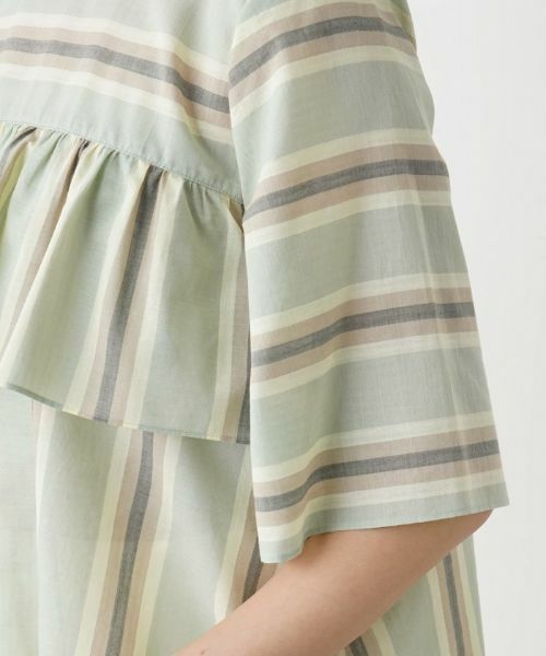 Leilian PLUS HOUSE / レリアンプラスハウス シャツ・ブラウス | 六分袖シャツブラウス【BOURGE】 | 詳細9