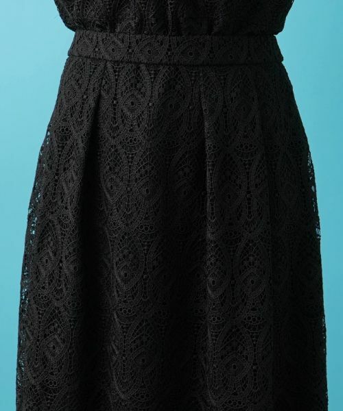 Leilian PLUS HOUSE / レリアンプラスハウス ミニ・ひざ丈スカート | レースミッドカーフ丈スカート【BOURGE】 | 詳細9