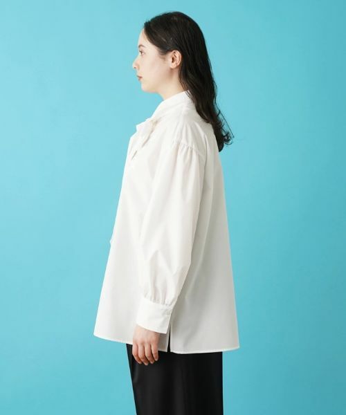 Leilian PLUS HOUSE / レリアンプラスハウス シャツ・ブラウス | リボンタイブラウス【BOURGE】 | 詳細10