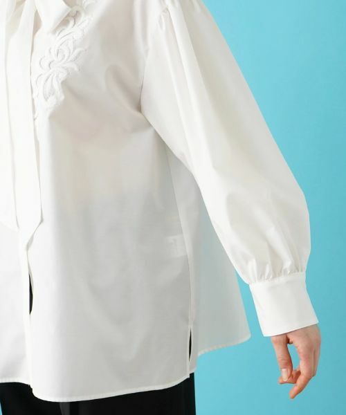 Leilian PLUS HOUSE / レリアンプラスハウス シャツ・ブラウス | リボンタイブラウス【BOURGE】 | 詳細16