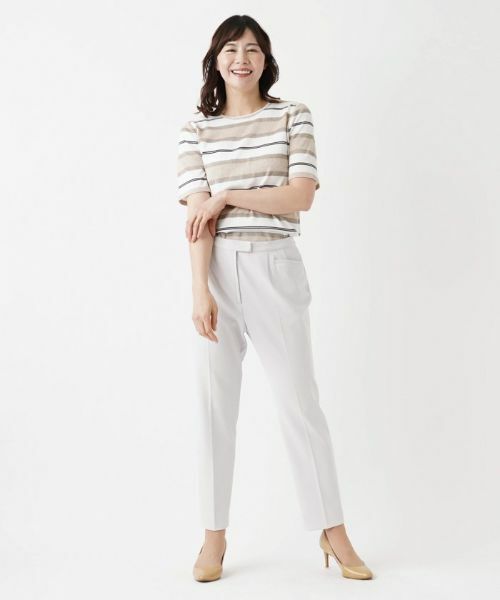 Leilian PLUS HOUSE / レリアンプラスハウス その他パンツ | 【はっ水】洗えるテーパードパンツ | 詳細24