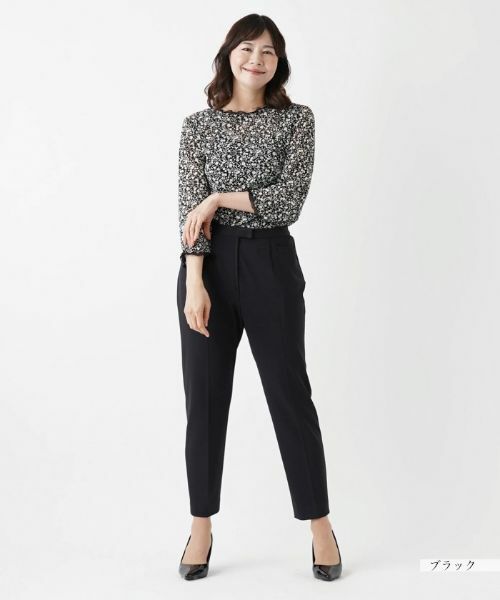 Leilian PLUS HOUSE / レリアンプラスハウス その他パンツ | 【はっ水】洗えるテーパードパンツ | 詳細5