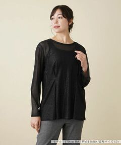 Leilian PLUS HOUSE / レリアンプラスハウス カットソー | カットソー【Leilian WHITE LABEL】【BOURGE】