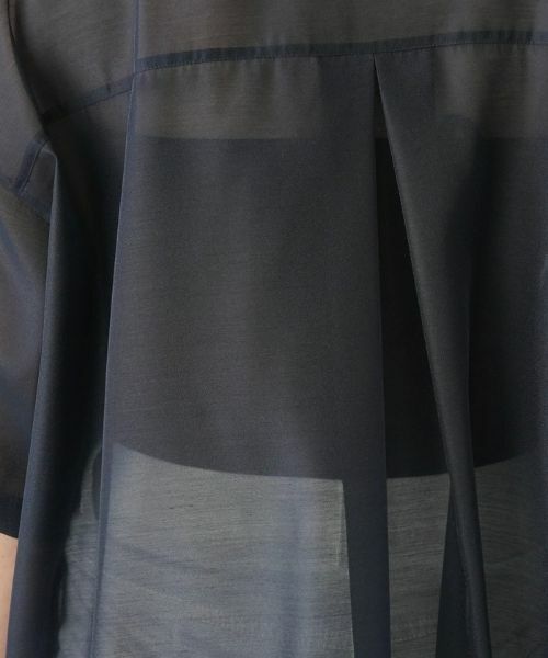 Leilian PLUS HOUSE / レリアンプラスハウス シャツ・ブラウス | 半袖スキッパーブラウス【Leilian WHITE LABEL】【BOURGE】 | 詳細10