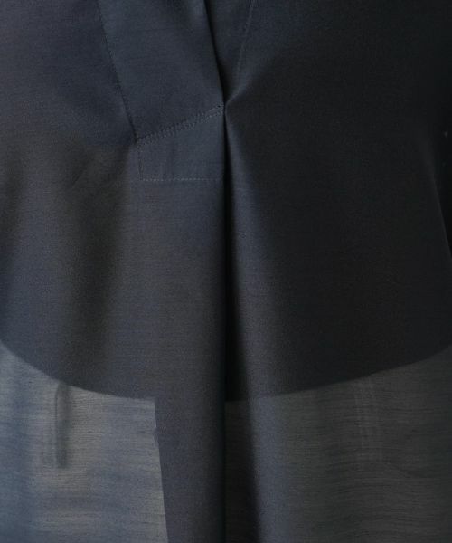 Leilian PLUS HOUSE / レリアンプラスハウス シャツ・ブラウス | 半袖スキッパーブラウス【Leilian WHITE LABEL】【BOURGE】 | 詳細11