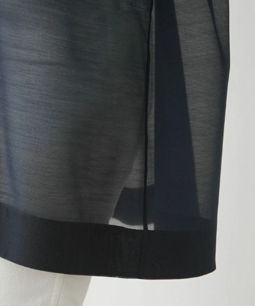 Leilian PLUS HOUSE / レリアンプラスハウス シャツ・ブラウス | 半袖スキッパーブラウス【Leilian WHITE LABEL】【BOURGE】 | 詳細12