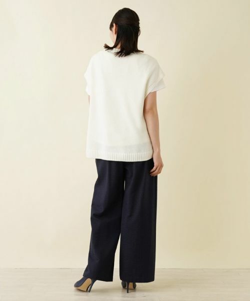 Leilian PLUS HOUSE / レリアンプラスハウス テーラードジャケット | ニットベスト | 詳細3