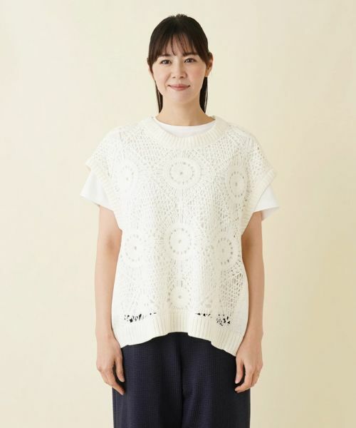 Leilian PLUS HOUSE / レリアンプラスハウス テーラードジャケット | ニットベスト | 詳細4