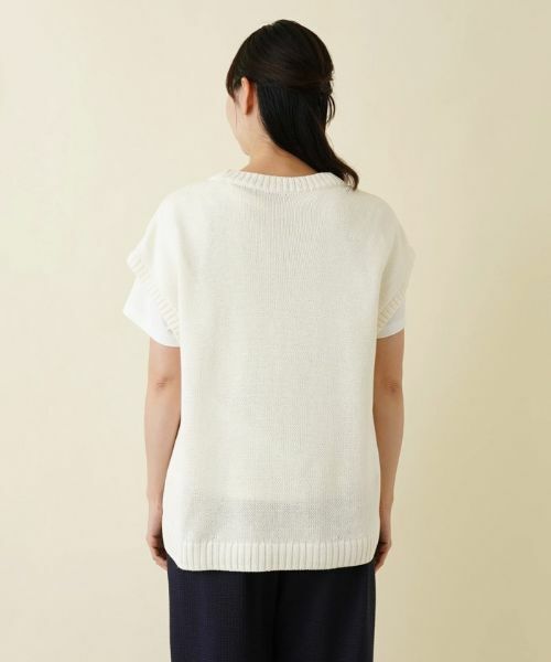 Leilian PLUS HOUSE / レリアンプラスハウス テーラードジャケット | ニットベスト | 詳細6