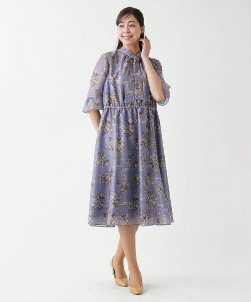 Leilian PLUS HOUSE / レリアンプラスハウス ドレス | ミモレ丈ワンピース | 詳細13