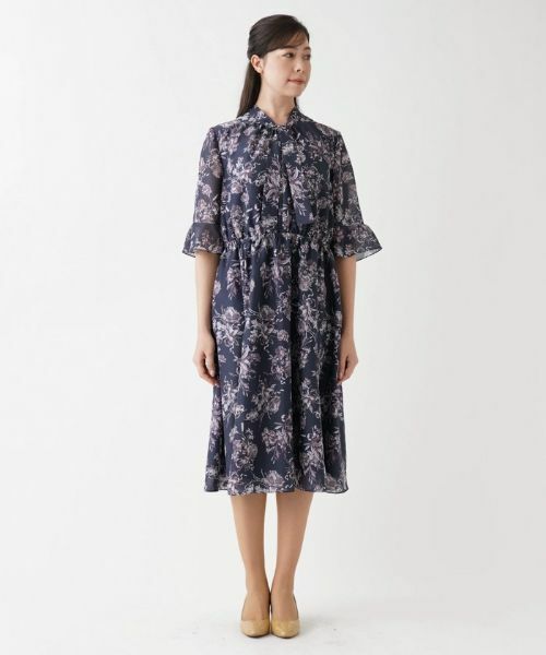 Leilian PLUS HOUSE / レリアンプラスハウス ドレス | ミモレ丈ワンピース | 詳細4