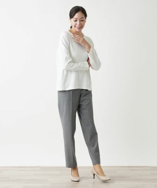 Leilian PLUS HOUSE / レリアンプラスハウス その他パンツ | テーパードパンツ | 詳細1