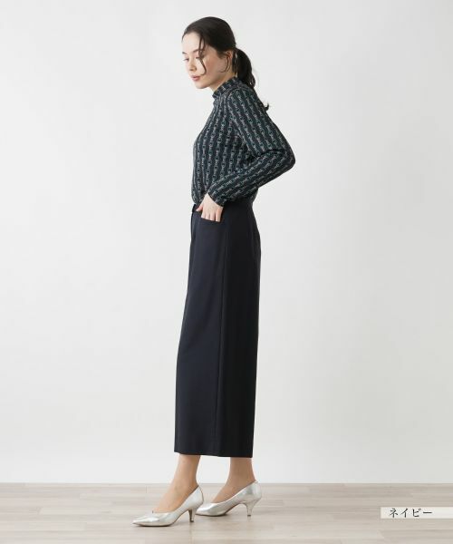 Leilian PLUS HOUSE / レリアンプラスハウス その他パンツ | ウールワイドパンツ | 詳細12