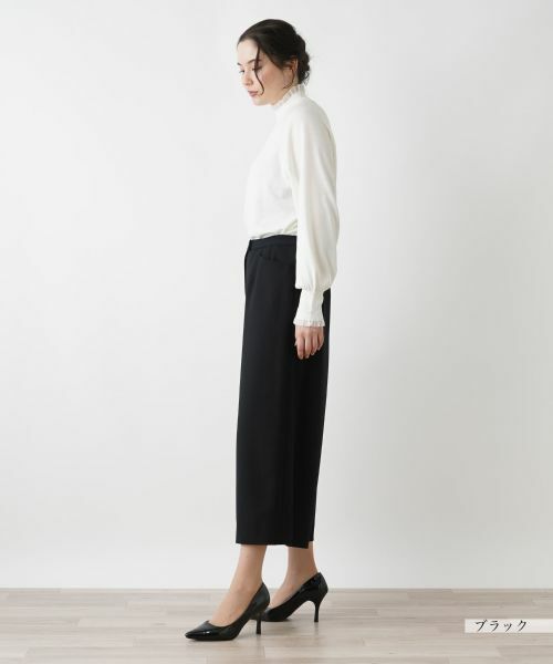Leilian PLUS HOUSE / レリアンプラスハウス その他パンツ | ウールワイドパンツ | 詳細15