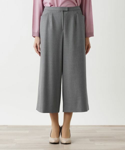Leilian PLUS HOUSE / レリアンプラスハウス その他パンツ | ウールワイドパンツ | 詳細4