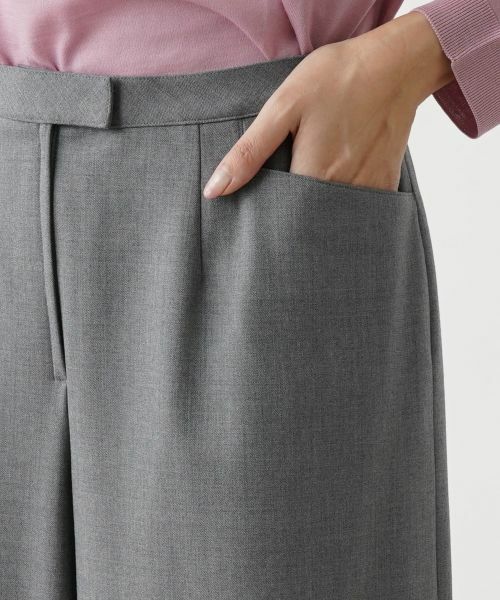 Leilian PLUS HOUSE / レリアンプラスハウス その他パンツ | ウールワイドパンツ | 詳細8