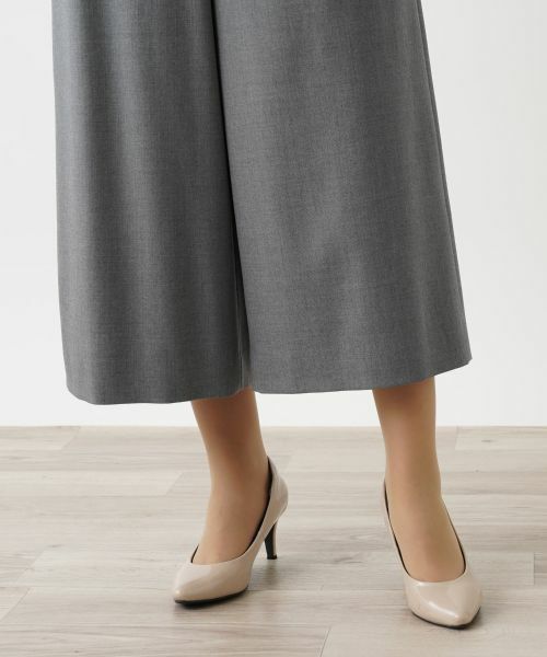 Leilian PLUS HOUSE / レリアンプラスハウス その他パンツ | ウールワイドパンツ | 詳細9