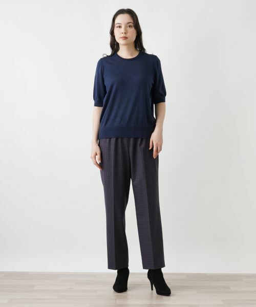 Leilian PLUS HOUSE / レリアンプラスハウス その他パンツ | センタープレスパンツ | 詳細11