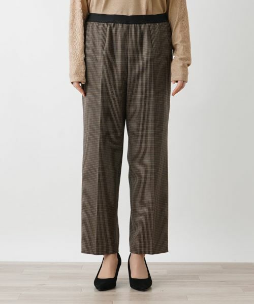 Leilian PLUS HOUSE / レリアンプラスハウス その他パンツ | センタープレスパンツ | 詳細4