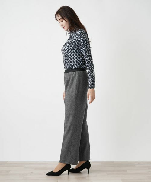 Leilian PLUS HOUSE / レリアンプラスハウス その他パンツ | センタープレステーパードパンツ | 詳細6