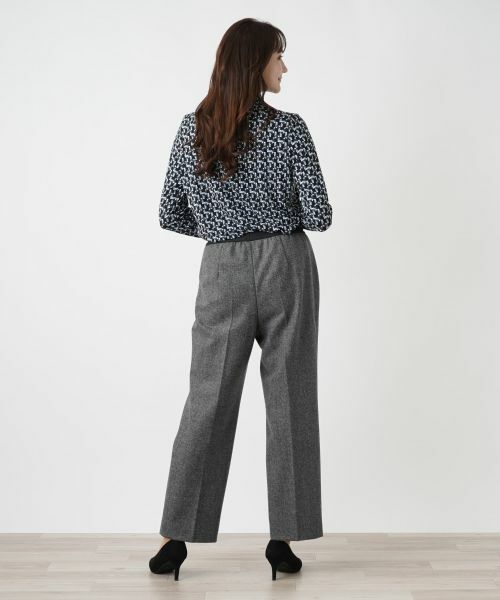 Leilian PLUS HOUSE / レリアンプラスハウス その他パンツ | センタープレステーパードパンツ | 詳細7