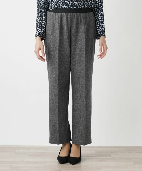 Leilian PLUS HOUSE / レリアンプラスハウス その他パンツ | センタープレステーパードパンツ | 詳細8