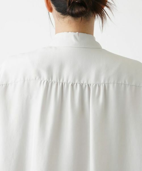 Leilian PLUS HOUSE / レリアンプラスハウス シャツ・ブラウス | リボンタイ付きシルクブラウス【BOURGE】 | 詳細10
