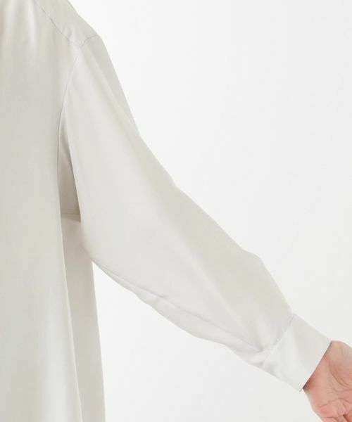 Leilian PLUS HOUSE / レリアンプラスハウス シャツ・ブラウス | リボンタイ付きシルクブラウス【BOURGE】 | 詳細11