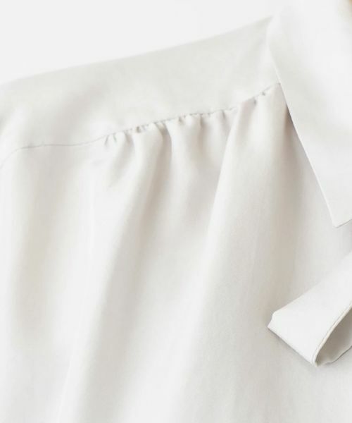 Leilian PLUS HOUSE / レリアンプラスハウス シャツ・ブラウス | リボンタイ付きシルクブラウス【BOURGE】 | 詳細9