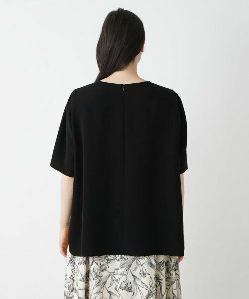 Leilian PLUS HOUSE / レリアンプラスハウス シャツ・ブラウス | タックショルダープルオーバーブラウス【BOURGE】 | 詳細12