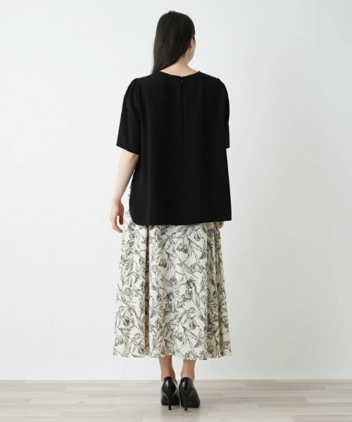 Leilian PLUS HOUSE / レリアンプラスハウス シャツ・ブラウス | タックショルダープルオーバーブラウス【BOURGE】 | 詳細9