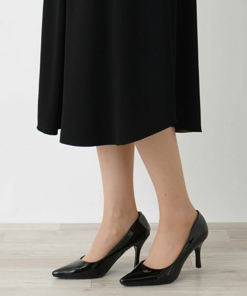 Leilian PLUS HOUSE / レリアンプラスハウス ミニ・ひざ丈スカート | フレアスカート【BOURGE】 | 詳細13