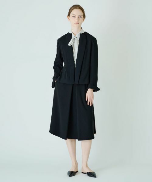 Leilian PLUS HOUSE / レリアンプラスハウス ミニ・ひざ丈スカート | フレアスカート【BOURGE】 | 詳細2