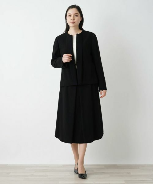 Leilian PLUS HOUSE / レリアンプラスハウス ミニ・ひざ丈スカート | フレアスカート【BOURGE】 | 詳細6