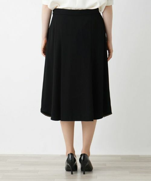 Leilian PLUS HOUSE / レリアンプラスハウス ミニ・ひざ丈スカート | フレアスカート【BOURGE】 | 詳細9