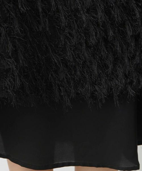 Leilian PLUS HOUSE / レリアンプラスハウス ミニ・ひざ丈スカート | フェザーフレアスカート【BOURGE】 | 詳細12