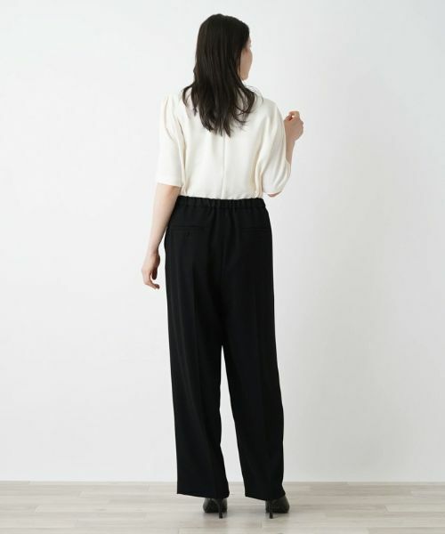 Leilian PLUS HOUSE / レリアンプラスハウス その他パンツ | セミワイドパンツ【BOURGE】 | 詳細4