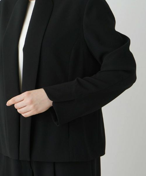 Leilian PLUS HOUSE / レリアンプラスハウス テーラードジャケット | ノーカラージャケット【BOURGE】 | 詳細14