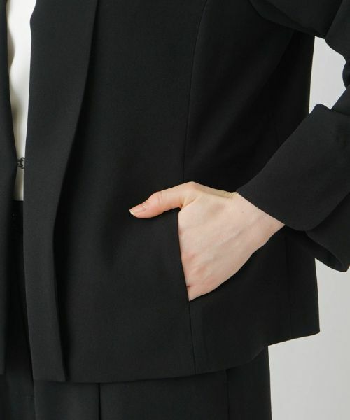 Leilian PLUS HOUSE / レリアンプラスハウス テーラードジャケット | ノーカラージャケット【BOURGE】 | 詳細16