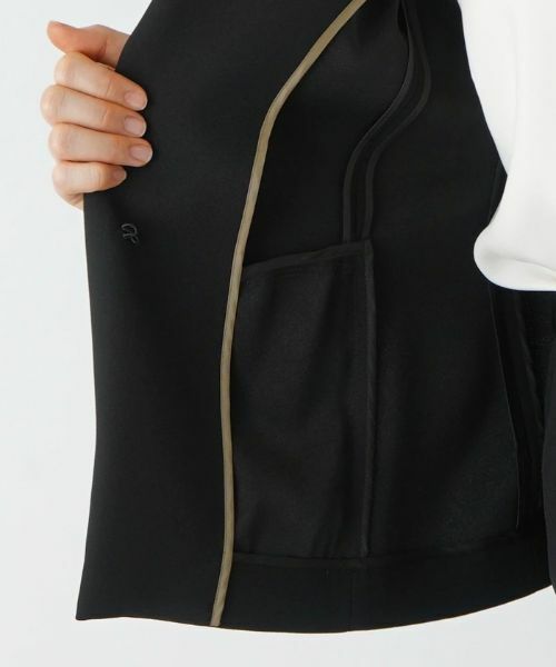 Leilian PLUS HOUSE / レリアンプラスハウス テーラードジャケット | ノーカラージャケット【BOURGE】 | 詳細17