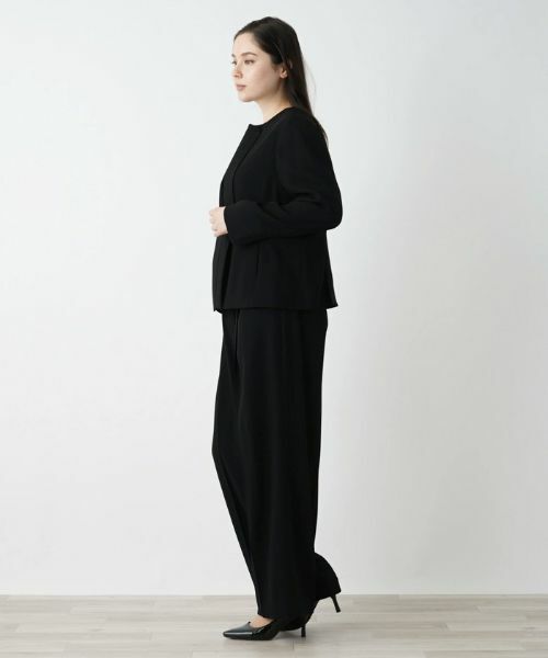Leilian PLUS HOUSE / レリアンプラスハウス テーラードジャケット | ノーカラージャケット【BOURGE】 | 詳細4