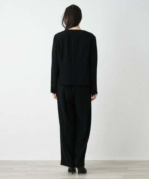 Leilian PLUS HOUSE / レリアンプラスハウス テーラードジャケット | ノーカラージャケット【BOURGE】 | 詳細5