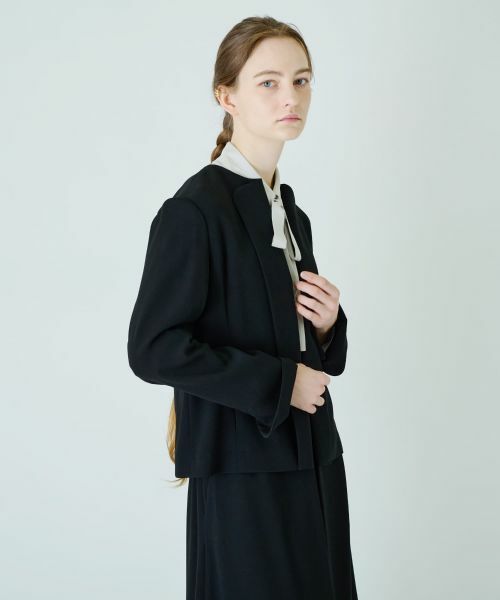 Leilian PLUS HOUSE / レリアンプラスハウス テーラードジャケット | ノーカラージャケット【BOURGE】 | 詳細6